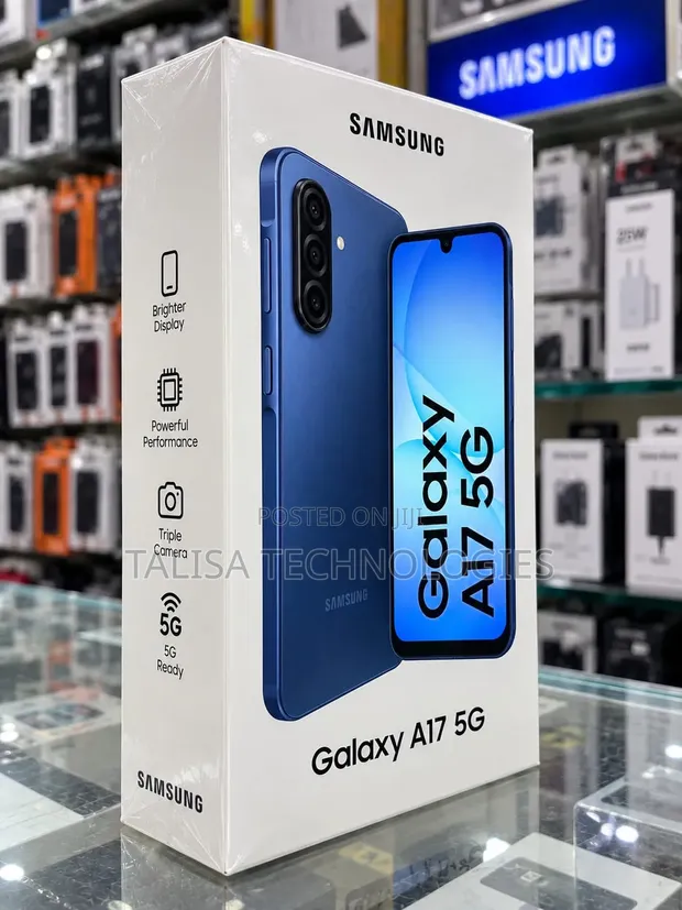 New Samsung Galaxy A17 5G 256GB Blue - 1