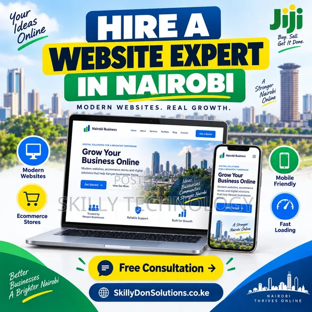 Website Expert for Design & Development in Nairobi - 1