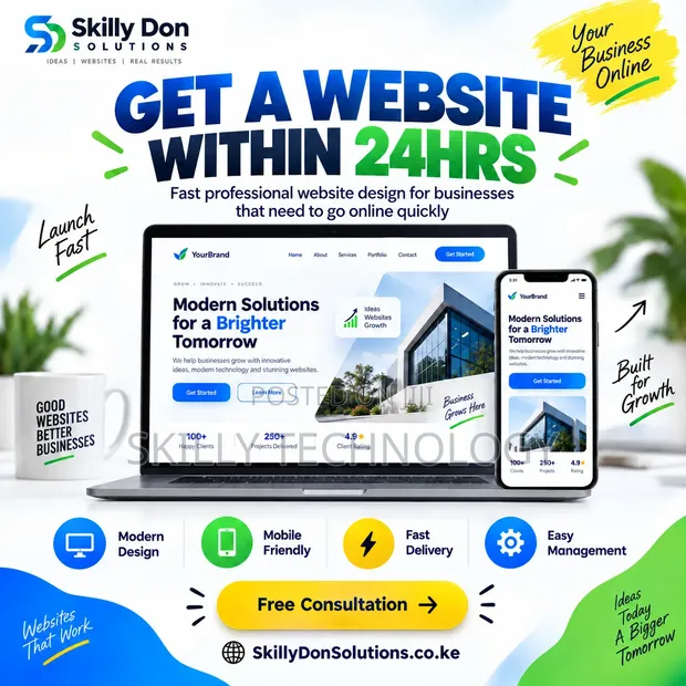 Professional Website Design in 24 Hours - 1