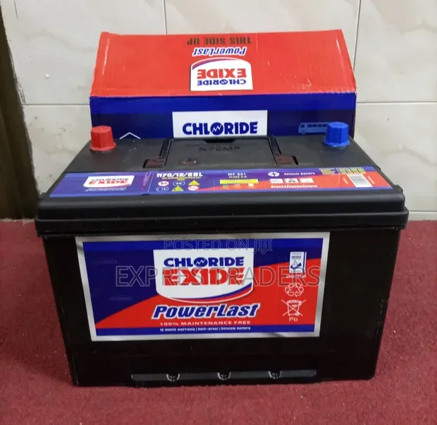 Chloride Exide N70 Car Battery - 1