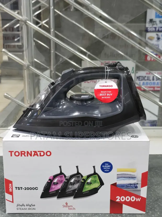 Tornado Steam Iron Box - 1
