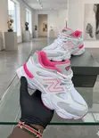 New Balance 9060 White Rose Pink Sneakers - 1