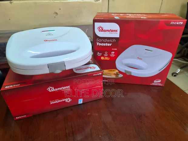 Ramtons Sandwich Maker RM479 - 2 Slice Nyeupe - 1
