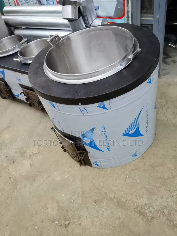 150 Litre Stainless Steel Jiko Boiler for Schools - 1