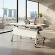 Modern White Foldable Office Training Tables - 1