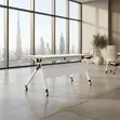Modern White Foldable Office Training Tables - 2