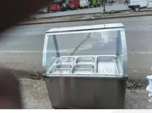 Bain Marie Ya Kibiashara Ya Chuma cha Kutokutu Mpya (4ft)