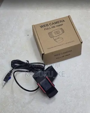 Webcam Full HD 1080P yenye Microphone