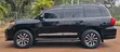 Toyota Land Cruiser V8 2012 Nyeusi - 2