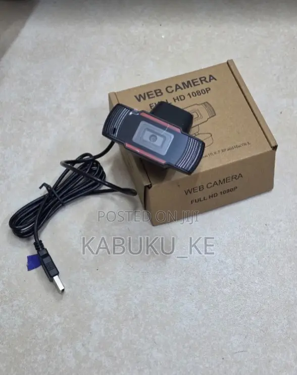 Webcam ya 1080P Full HD USB yenye Microphone Iliyojengewa Ndani - 1