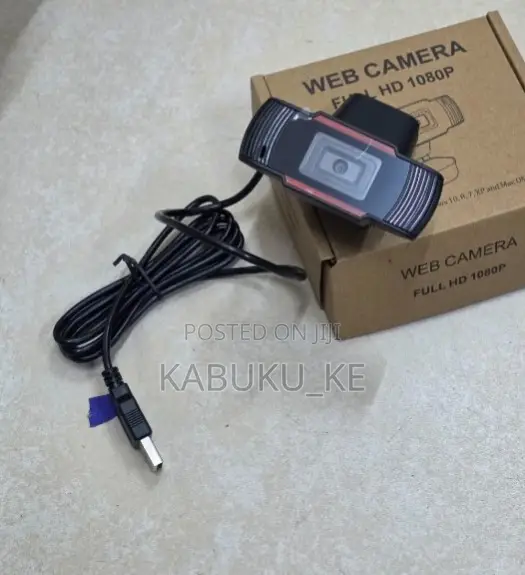 1080p HD USB Webcam with Microphone - 1