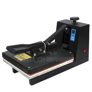 Mashine ya Heat Transfer Press Flatbed 38x38cm kwa Nguo