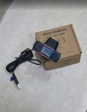 Full HD 1080P Webcam with Built-in Microphone