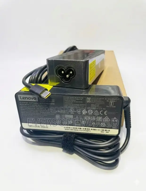 Lenovo Type-C Adapter Mpya Kabisa - 1