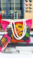 Mfuko Mkubwa wa Canvas na Pouch ya Bure - 1