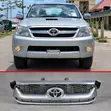 Toyota Hilux Vigo 2008 Onwards Chrome Grille - 1