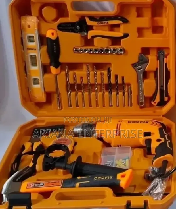 Coofix 114-Piece Drill and Tool Kit - 1
