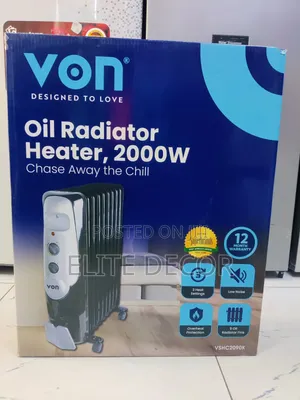 VON 2000W Oil Radiator Heater