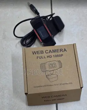 Webcam Mpya ya USB Full HD na Maikrofoni Iliyojengewa Ndani