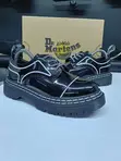 Viatu vya Dr. Martens "Wet Look" Platform Derby - 4