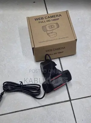 Webcam ya 1080P yenye Kipaza Sauti Iliyojengewa Ndani