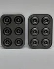 6-Hole Doughnut & Cupcake Baking Tray - 1