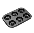 6-Hole Doughnut & Cupcake Baking Tray - 2
