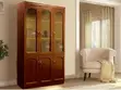 Kabati la Ofisi la Mahogany lenye Milango 3 - 3