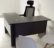 L-Shaped Corner Desk with Headrest - 2