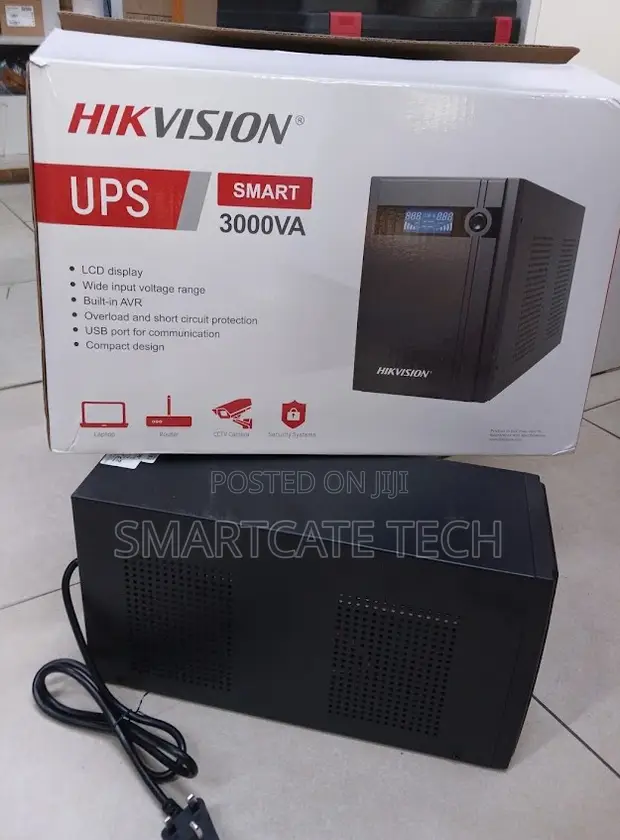 Hikvision 3KVA/3000VA UPS - Nguvu Isiyokatizwa - 1