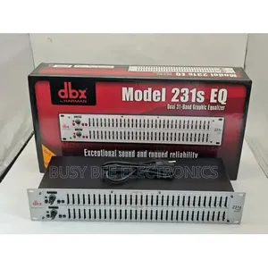 DBX 231s Dual 31-Band Graphic Equalizer