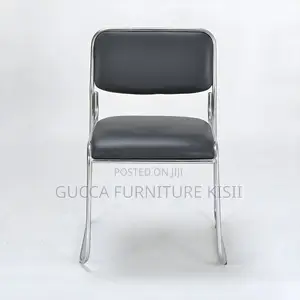 Stackable Visitors Chair - Black