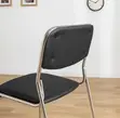 Stackable Visitors Chair - Black - 5