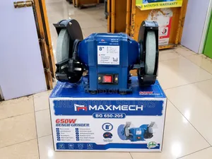 Maxmech 8" 650W Heavy-Duty Bench Grinder
