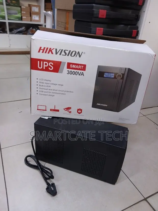 3KVA Hikvision UPS (3000VA/1800W) - Protect Your Equipment - 1