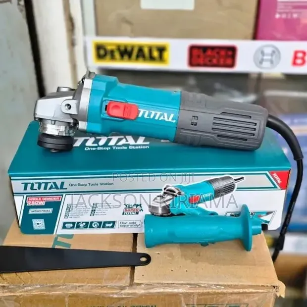 Total Heavy Duty 750W Angle Grinder - 1
