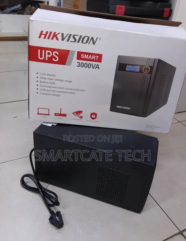 3KVA Hikvision Smart UPS - 3000VA Nguvu ya Akiba - 1