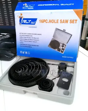 Seti ya Hole Saw 16pcs kwa Mbao na Plastiki