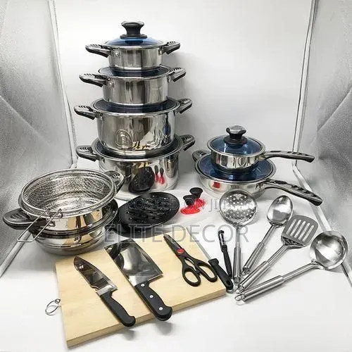 Marwa 30-Piece Stainless Steel Cookware Set - 1