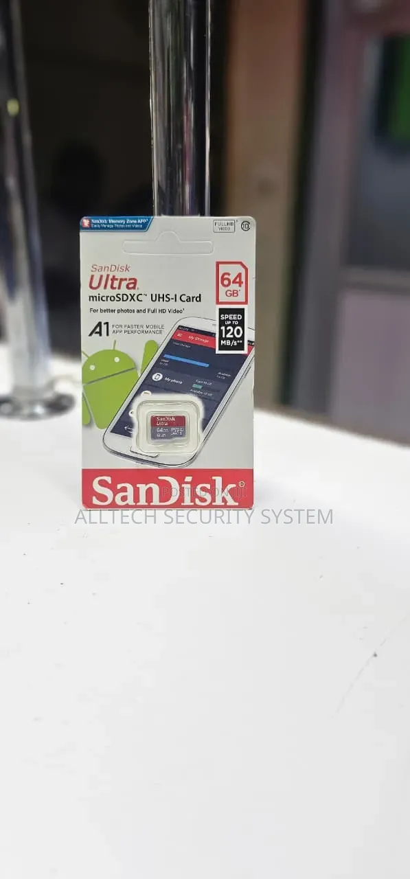 SanDisk 64GB Ultra microSDHC Memory Card - 1