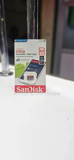 SanDisk 64GB Ultra microSDHC Memory Card
