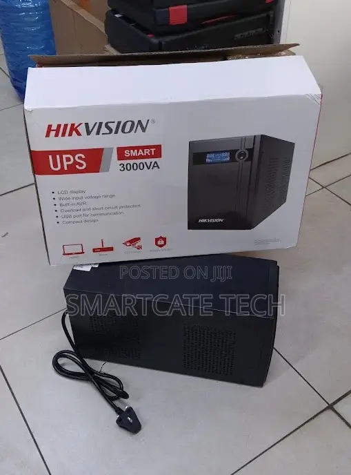 Hikvision 3000VA UPS - Mfumo wa Ulinzi wa Nguvu - 1