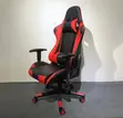 Red Leather Reclining Gaming Office Chair - 1