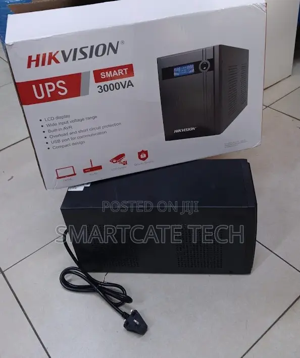 Hikvision 3000VA UPS - Quality Power Backup - 1