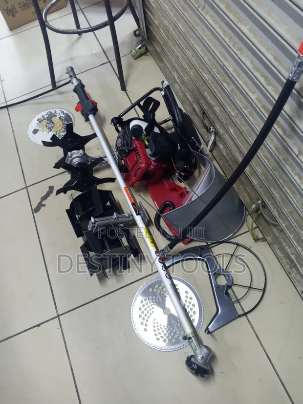 Mashine ya 3-in-1 ya Kulima, Kutoa Magugu na Kukata Mishana - 1