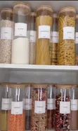 Premium Spaghetti Jar - Borosilicate Glass - 2