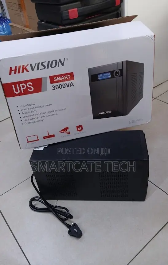 Hikvision 3000VA UPS - Nguvu ya Akiba kwa Biashara - 1