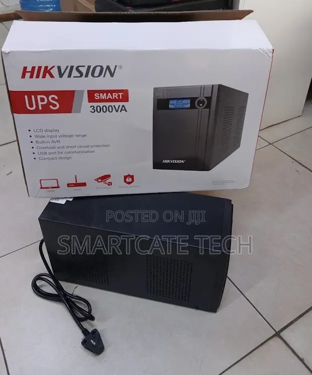 Hikvision 3000VA UPS for CCTV Security Systems - 1