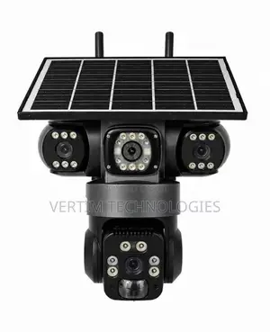 3-in-1 4G Solar Powered CCTV Camera