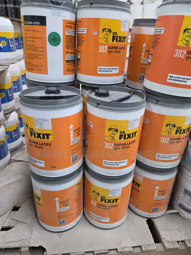 Dr. Fixit 302 Super Latex - 20kg Concrete Bonding Agent - 1
